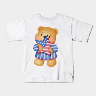 4 July  Independence Day Kids T-Shirt